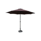 Dura Housewares Shadow 9.5' Umbrella-Provides a wide, shaded area to keep you protected from the sun’s rays
