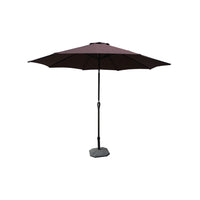 Dura Housewares Shadow 9.5' Umbrella-Provides a wide, shaded area to keep you protected from the sun’s rays