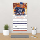 DateWorks 2026 16-Month Wall Calendar - 12" x 12" - NHL Superstars - Bilingual-Features monthly pages for January to December 2026, as well as the last 4 months of 2025