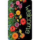 Ashley Productions The Original Fun Mat Welcome Mat - 18" x 30" - Wildflowers Welcome-Vibrant and Engaging Designs: Choose from educational, nature-inspired, or interactive designs to enhance your classroom, home, or office.
