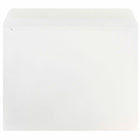Jam Paper Booklet Envelopes - 10" H x 13" W - White - 25 Pack-Features a straight flap with gummed closure and smooth paper finish