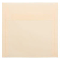 JAM Paper Square Translucent Vellum Invitation Envelopes - 6.5" x 6.5" - Spring Ochre Ivory - 25 Pack (PACV520)-Color: Spring Ochre