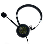Spracht Over-the-Head Monaural Headset-Handy volume, speaker and mic mute controls on cord