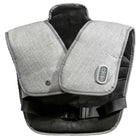 Sharper Image Heated Neck & Shoulder Massager Wrap-Indulge In Luxury: Made From Premium Soft, Quilted, Plush Fabric That Wraps Around You Like A Warm Hug. This Heated Wrap Specially Contours To Your Neck And Shoulders For A Comfortable Fit And Allows You To Be Hands-free So You Can Read, Move Around, Or Sit Back And Relax.