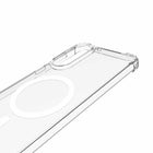 Blu Element DropZone Rugged Clear with Magnets Case for Galaxy S25 Edge - Clear-Raised edges for camera and screen protection