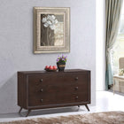 Modway Tracy Wood Dresser - Cappuccino-MDF and Rubberwood
