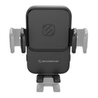 MagicGrip 10W Qi Fast Charging 3-in-1 Wireless Vent Mount Auto Grip - Black-One-Hand Quick Release: Convenient side button lets you grab your phone safely without fumbling while driving.