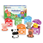 Learning Resources Peekaboo Learning Farm - Set of 10-SURPRISE TOYS: Discover a farm friend surprise in this learning toy's colorful, countable barns