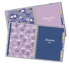 Sellers Publishing 2026 High Note 17-Month Hardcover Planner - Garden Bee-Durable scuff-proof hardcover, exposed wire-O binding, elastic closure 