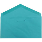 JAM Paper Monarch Envelopes, 3.88 x 7.5, Brite Hue Sea Blue Recycled, 100 Pack (34097576g)-Size: Monarch (3 7/8" x 7-1/2")