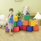 Soozier Toddlers Soft Play Foam Blocks 12-Piece Set - Primary Colours-Designed to let infants and toddlers climb, crawl, explore and slide 
