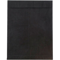 JAM Paper 10 x 13 Tyvek Envelopes, Catalog Open End with Self Adhesive Closure, Black, 100 Pack (v021376g)-Black