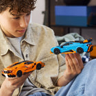 LEGO Speed Champions Lamborghini Revuelto & Huracán STO -Display models - After kids have enjoyed hours of imaginative play racing the 2 LEGO mini cars, the vehicles can then be displayed on a shelf or desk
