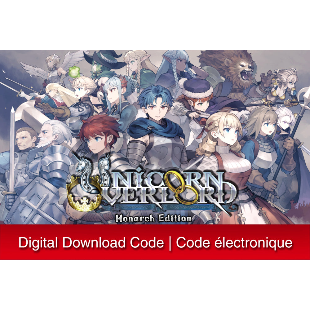 Unicorn Overlord Monarch Edition for Nintendo Switch [Digital Code