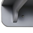 PawHut Wall-Mounted Cat Shelf with 4 Platforms and Scratching Posts - Light Grey-Colour: Light Grey 