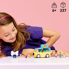 LEGO Friends Pet Accessories Van-Van comes with a cute puppy face and a tail that wags as the van moves