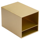 JAM Paper Plastic Pen Holder - Gold-Quantity: Sold Individually | Durable plastic construction allows this product to be a staple of your desk for a long time.