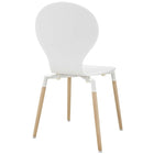 Modway Path Dining Chair - White - 4 Pack-5