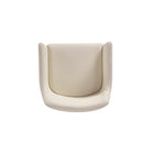 Manhattan Comfort Serena 23.03" Modern Leatherette Upholstered Dining Armchair - Cream - Set of 2-30 Day Limited Manufacturer's Warranty