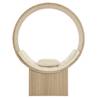 Modway Aperture Round Alcove Accent Chair - Natural/Ivory-Assembly Required
