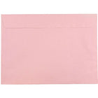 JAM Paper 9 x 12 Booklet Envelopes, Baby Pink, 50 Pack (31512738g)-Baby pink