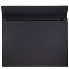 JAM Paper Kraft Portfolio with Elastic Closure Jumbo - 14 1/2 x 19 1/2 x 1/2 - Black Recycled-Quantity: Sold Individually