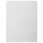 JAM Paper Blank Foldover Cards - A7 Size - 5" x 6" - 5/8" - White Panel - 25 Pack-Size: 5" x 6 5/8" (Fits perfectly inside an A7 Envelope)