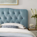 Modway Annabel Diamond Tufted Performance Velvet King Headboard - Light Blue-Elegant Diamond Tufted Buttons