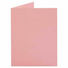 JAM Paper Blank Foldover Cards - 4-3/8" x 5-7/16" (Fits in A2 Envelopes) - Baby Pink Pastel Base - 25 Pack-Size: 4 3/8" x 5 7/16"