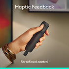 Logitech Spotlight 2 Presentation Remote - Laser Pointer - Graphite-Advanced digital highlighting effects: Use Spotlight, Squarelight, Magnify, Annotate, or the digital pointer to call attention to your slides(1) Also comes with a laser pointer