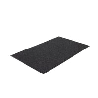 Edgewood Style-Point Medium Traffic Carpet Mat - 4' W x 6' L - Charcoal-Medium Traffic