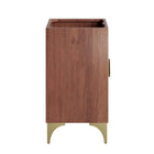 Modway Daylight 24" Bathroom Vanity Cabinet - Walnut-Fixtures Not Included
