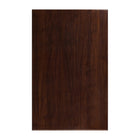 Flash Furniture 30" x 48" Rectangular High-Gloss Walnut Resin Table Top with 2" Thick Edge-Restaurant Dining Table Top