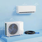 HOMCOM 18000 BTU Wifi Enabled Mini Split Air Conditioner - White-Multiple modes adapt to cooling, heating, or dehumidifying needs