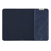General Supply Goods + Co 10W Rolled Up Mouse Pad Wireless Charger - Blue-Works with other Qi-enabled devices and accessories.