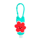 Pep Rally Silicone Sanitizer Holder with Bottle - Flower-Sanitizer holder