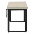 Monarch Specialties 7679 48" Computer Desk - Modern Taupe/Adj.Height/ Black-8