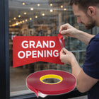 Futech Acrylic Foam Double-sided Tape - 1mm Thickness - 15mm W x 33m L - Clear-Clean, professional finish that keeps signage, displays, and materials firmly in place with no exposed tape.