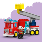 LEGO DUPLO Town Fire Truck Building Block Set with Hose & Firefighter -A memorable birthday or holiday gift for toddlers who love vehicles and heroes