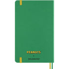 Moleskine 2026 Limited Edition Peanuts Charlie & Snoopy 12-Month Hard Cover Daily Planner - 5" x 8.25" - Emerald Green-Useful Tools: Calendar, Travel Planning, Ideas And Goals, Ruled Pages For Notes