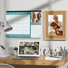 Blueline 2027 Man's Best Friend Monthly Desk Pad Calendar - 22" x 17" - Bilingual-Full-year reference calendar on each sheet