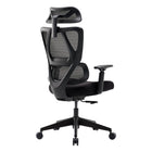 TygerClaw Premium Ergonomic High Back Mesh Chair -Equipped with a simple mechanism offering three locking positions, this chair allows you to adjust the recline for optimal comfort at any angle