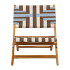 Zuo Sunshine Lounge Chair - Multicolor-Weather resistant solid acacia wood frame with synthetic rattan weave