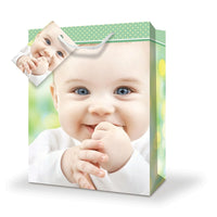 Millbrook Studios Gift Bags - Jumbo - Baby Face - 12 Pack (47607)-17.5" x 4" x 12.75"