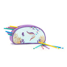 Louis Garneau Mermaid Half Moon Pencil Case with 2 Compartments-4