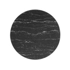 Modway Lippa 36" Round Faux Marble Coffee Table - Black-Assembly Required