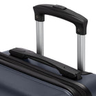 Swiss Gear Hardside Spinner Carry On Luggage - Navy-Zippered separator panel with an integrated wet bag and flat packing pocket