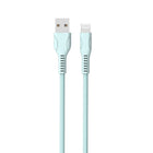 Basic Tech 3ft Lightning Cable - Blue-Braided for extra Durability