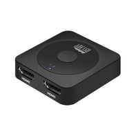 Adesso AUH-5100 HDMI Switch with Audio Pass Through - TV, Monitor & Projector-2-in-1 HDMI switch with HDMI 2.0 for smooth 4K@60Hz video playback