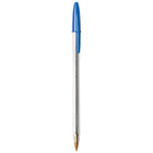 BIC Cristal Ballpoint Stick Pens - 1.0mm - Blue - 12 Pack-Features Easy-Glide System ink technology with up to 35% smoother ink compared to current BIC ball pen ink systems